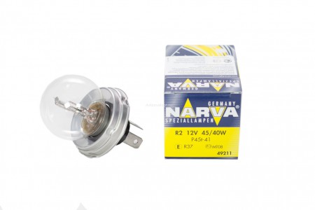 Автолампа R2 12V 45/40W P45t NARVA 49211 C1 Автолампа R2 12V 45/40W P45t NARVA 49211 C1