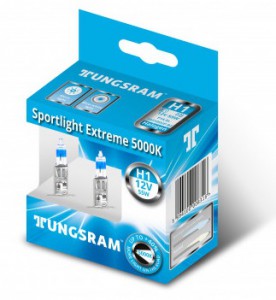 Автолампа H1 12V- 55W (P14,5s) SportLight Extreme ( 2шт.) Tungsram