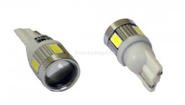 LED-светодиоды  ALPHA-05 LENS Sho-me (W5W)