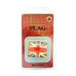 Ароматизатор подвесной мембранный Flag&quot;British&quot;, кофе  MIX-01 AZARD