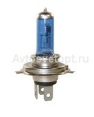 Автолампа H4 12V  60/55W (Р43t) Super White +30% (2 шт) 82420SW+30new "Маяк УЛЬТРА"