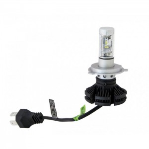 Комплект светодиодных ламп SVS H4 hi/low серии X3 Philips-чип/6000Lm/9-32V/50W
