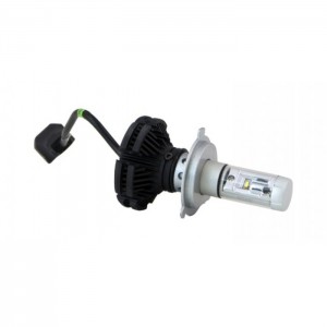Комплект светодиодных ламп SVS H4 hi/low серии X3 Philips-чип/6000Lm/9-32V/50W