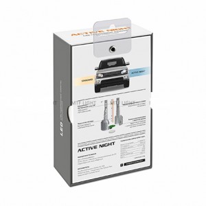 Светодиодные автолампы MTF Light серия ACTIVE NIGHT H4 18W 1750lm 6000K комплект