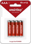 Батарейка LR03/4B BL4 (48/480)  Smartbuy