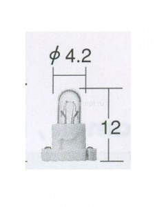 Автолампа 14V 0.1A T4.2 1565 Koito